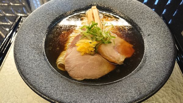 「鴨soba 900円」@鶏soba 座銀 くずはモール店の写真