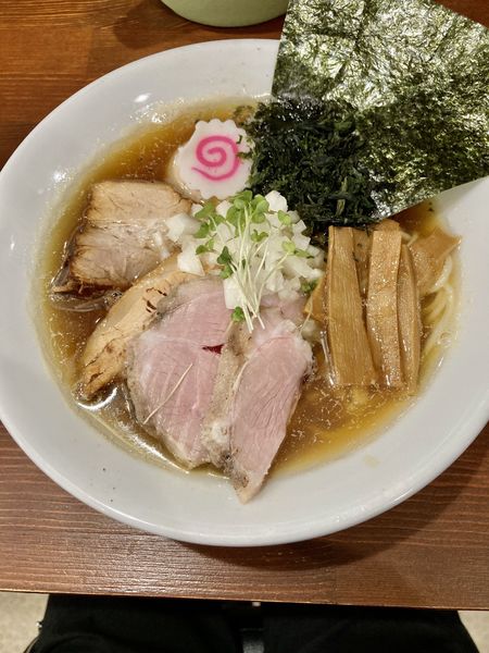 「特製煮干中華蕎麦」@中華蕎麦 萌芽の写真