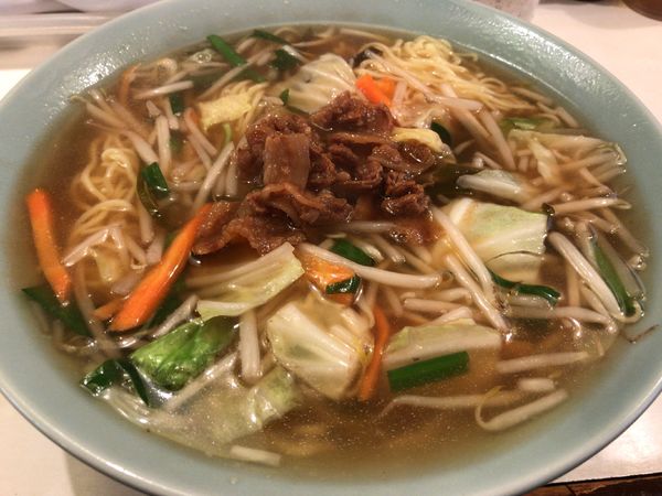 「チャンポン大盛り」@オギノラーメンの写真