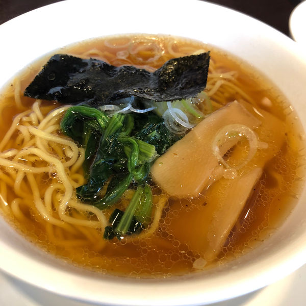 「餃子・半ラーメンセット　439円＋税」@バーミヤン 白岡店の写真