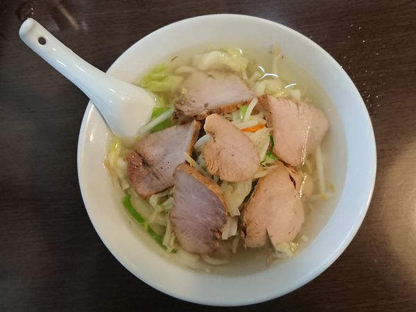「タンメン＋チャーシュー」@はつねの写真