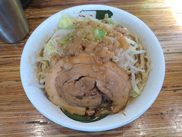 「汁無し並（950円）」@雷 松戸駅東口店の写真