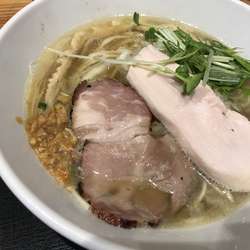 【限定】塩煮干しそば 替玉セット