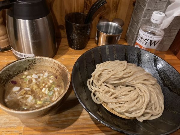 「つけ麺・大(830円)」@つけ麺 井手 本店の写真