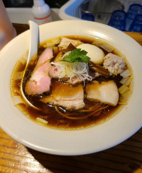 「特製醤油そば¥1200」@麺処 篠はらの写真