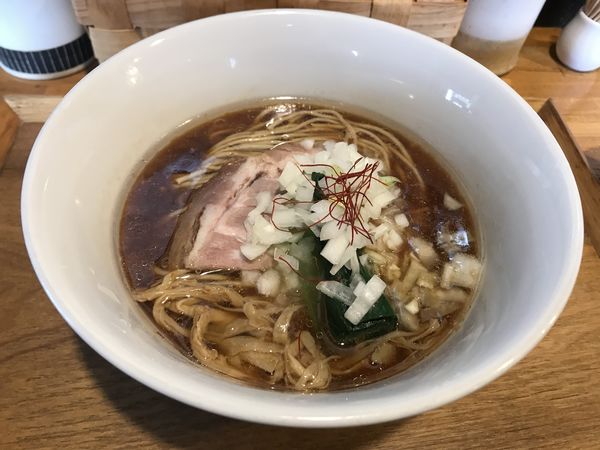 「豚清湯そば」@中華蕎麦 はざまの写真