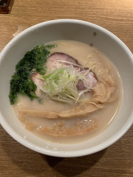 「鶏白湯 塩 740円」@中華そば 桃李の写真