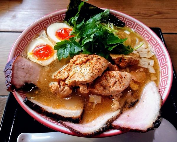 「アンキモスペシャル」@麺切り 白流の写真