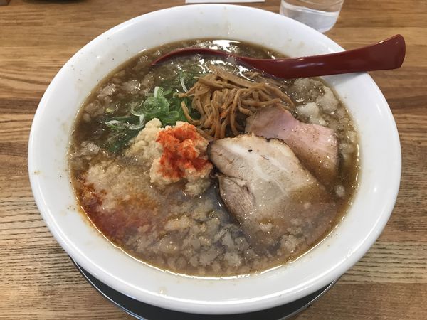 「【限定】背脂生姜らーめん　1,300円」@麺や 七彩 八丁堀店の写真