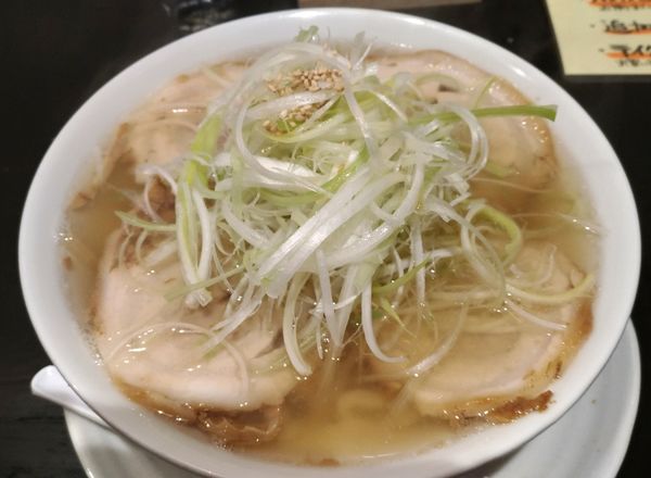 「ネギラーメン」@喜多方ラーメン 中田の写真