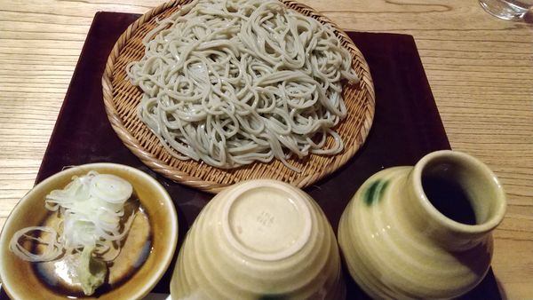 「ざるそば（現在は800円）」@並木藪蕎麦の写真