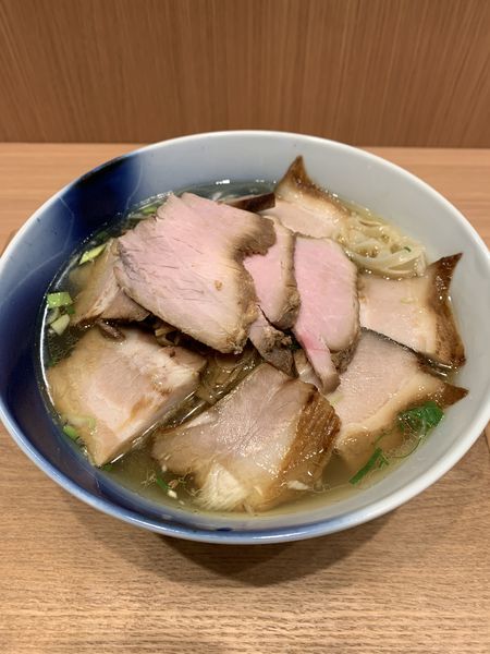 「肉そば塩 1600円」@ラーメンWalkerキッチンの写真