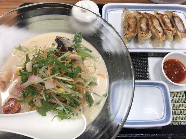 「冷やしちゃんぽん600円+税」@リンガーハット 埼玉新座店の写真