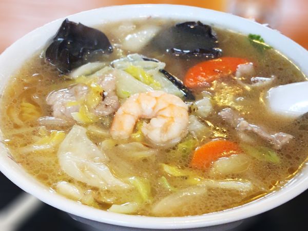 「広東麺」@明華園の写真