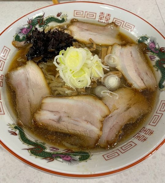 「【限定】生姜中華そば　１１５０円」@ラーメン星印の写真