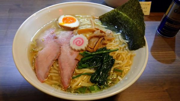 「白醤油手揉みラーメン」@自家製麺こうじの写真