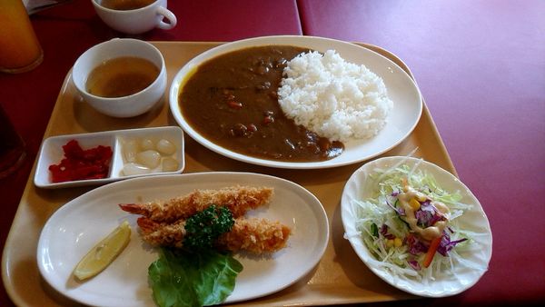 「牛スジカレーセット　1,280円」@キッチン さくらの写真