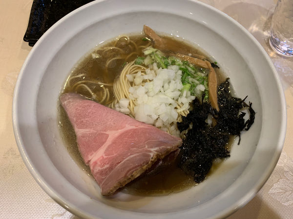 「煮干し鶏油(限定)」@七福軒の写真