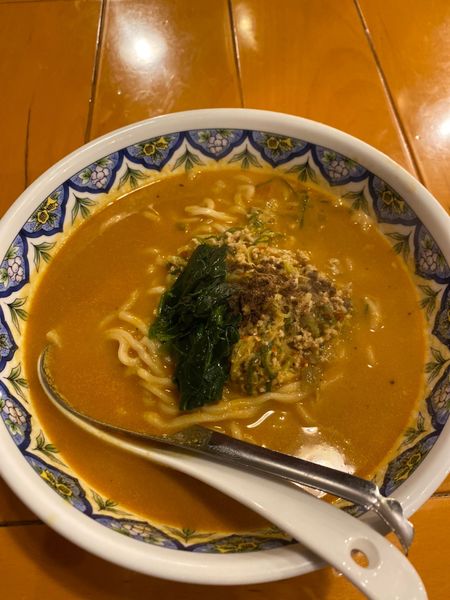 「カレータンタン麺　９８０円」@中国ラーメン 揚州商人 綱島店の写真