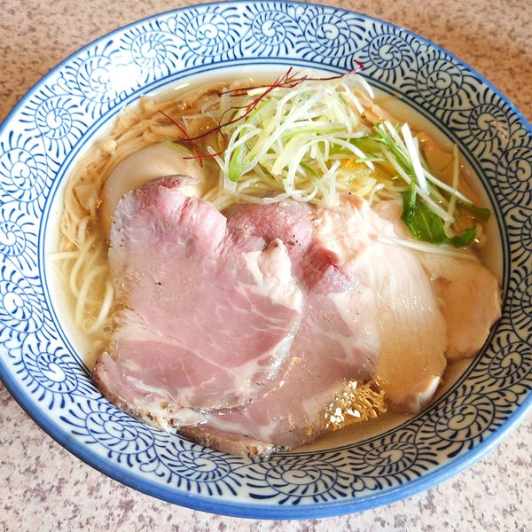 「淡麗味玉塩そば　870」@麺処 かつ善の写真