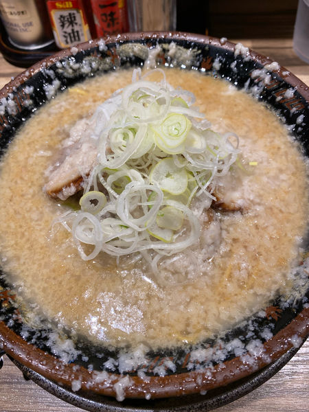 「特製らーめん➕麺硬め」@らーめん 平太周 味庵 西大島店の写真