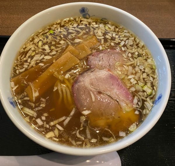 「【限定】らうめん（青竹打ち麺）　１１００円」@淺草 來々軒の写真