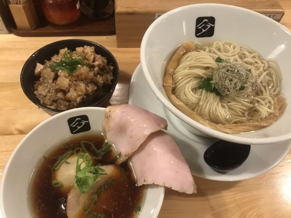 「特製鶏つけそば」@中華そば 髙野の写真