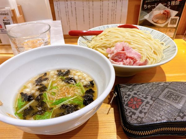 「濃厚塩つけ麺」@焼きあご塩らー麺 たかはし 上野店の写真