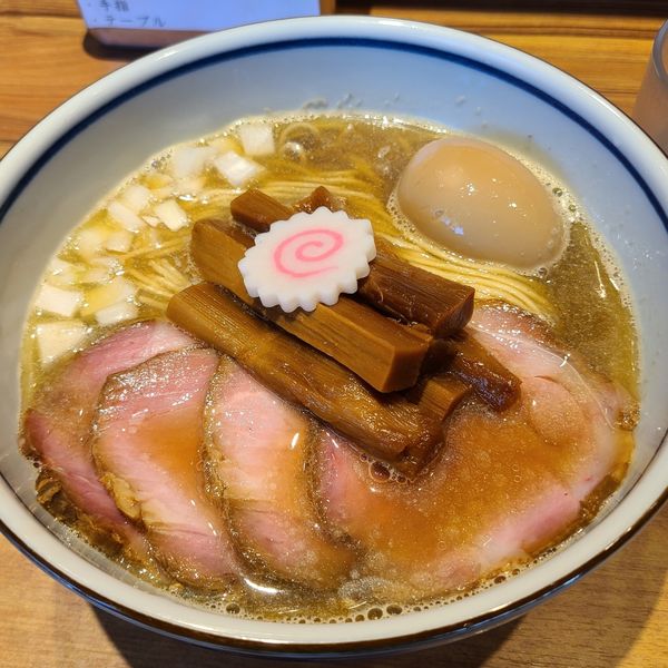 「いりこそば920+全部のせ¥450」@中華そば 堀川の写真