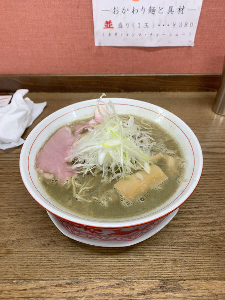 「こく　煮干し」@中華そば 壇の写真