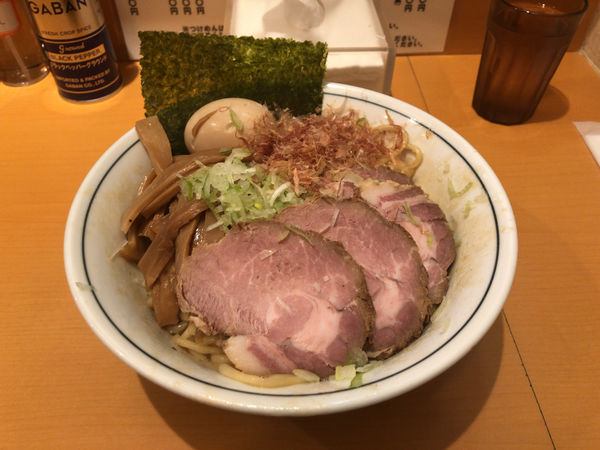 「得油そば + 中盛」@らーめん文蔵の写真