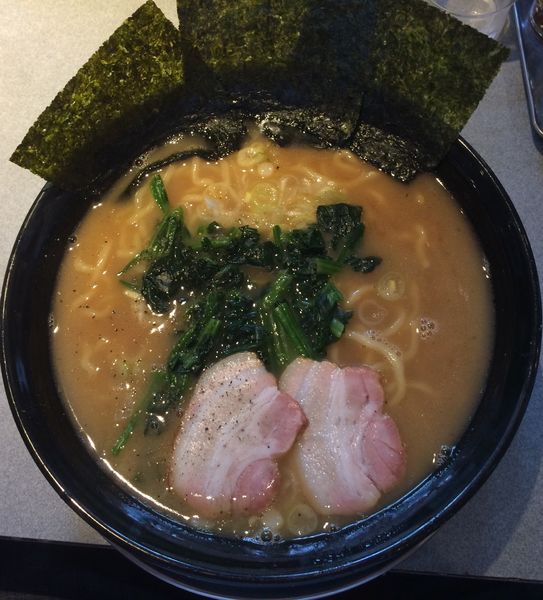 「横浜家系ラーメン 藤崎家」@らあめん花月嵐 方南町店の写真