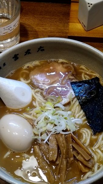 「味玉らーめん（大盛り）」@麺屋吉左右の写真