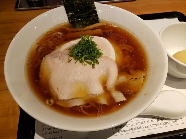 「しょうゆらぁ麺　飯田商店」@らあめん花月嵐 大森東口店の写真