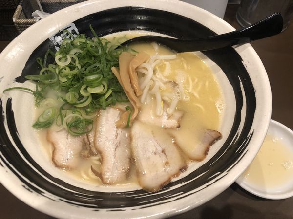 「鶏豚塩らーめん（830円）」@らーめん酒場 極の写真