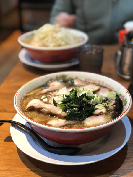 「【限定】濃厚肉醤油（850円）」@ラーメンのろし 長岡店の写真