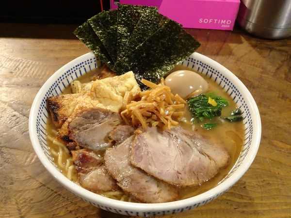 「特製鯛そば：醤油（1,000円）大盛り」@中華そば とんびの写真
