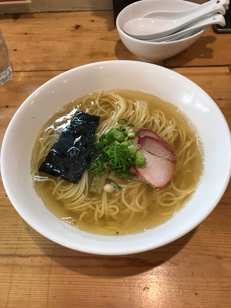 「白出汁支那そば 720円」@支那そば 大和 稲荷町本店の写真