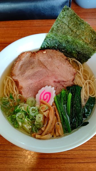 「煮干そば　(塩)　850円」@中華そば GO.TO.KU ～義～の写真