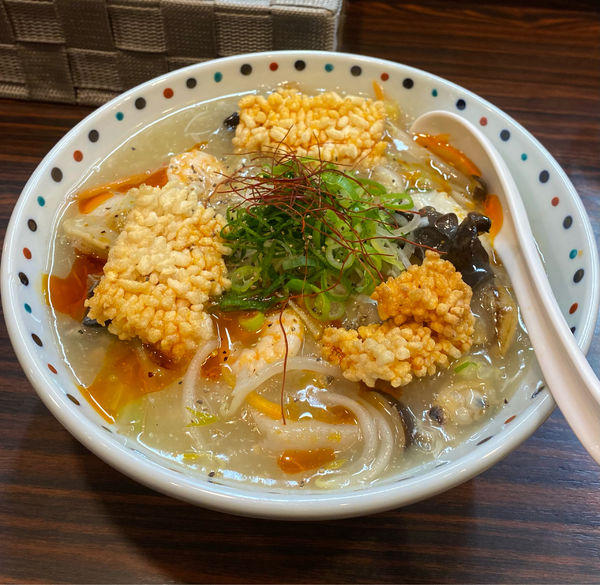 「海鮮あんかけWING2020・塩バージョン¥1300」@らー麺 あけどやの写真