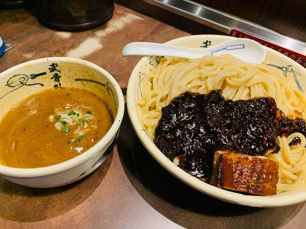 「濃厚黒つけ麺」@麺屋武蔵 武骨外伝の写真