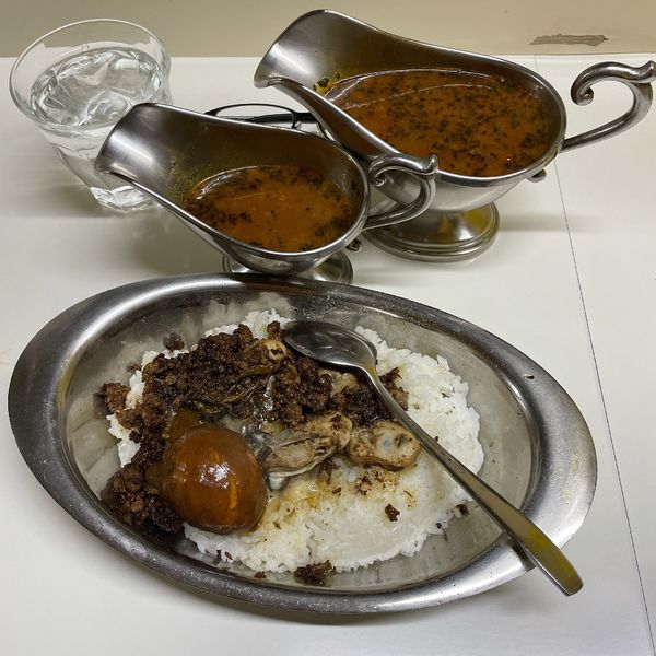 「オイスターゴッド！」@かれーの店 うどんの写真