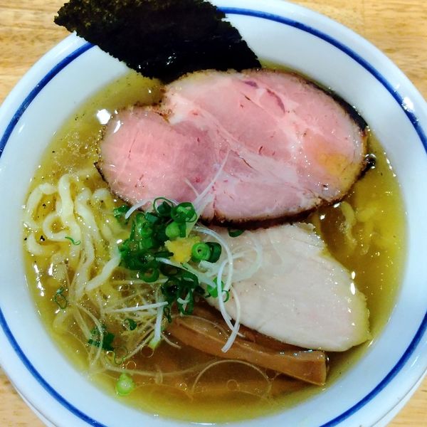「中華そば（塩）850円」@手打式超多加水麺 ののくらの写真