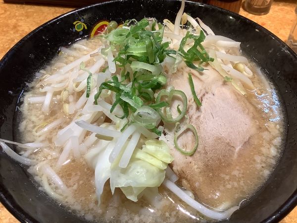 「濃厚野菜らーめん　700円」@濃厚とんこつらーめん オハナ堂の写真