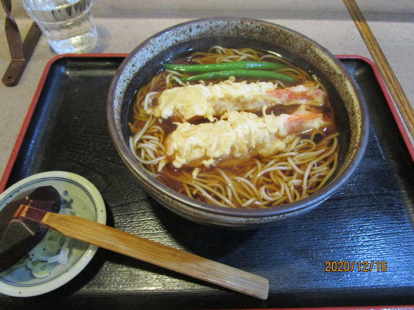 「天ぷら蕎麦 850円」@蕎麦処 とさきやの写真