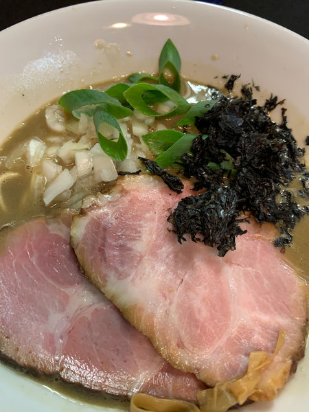 「濃厚そば+和え玉(替え玉)」@麺処 晴の写真