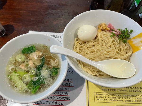 「塩生姜つけ麺」@塩生姜らー麺専門店MANNISHの写真