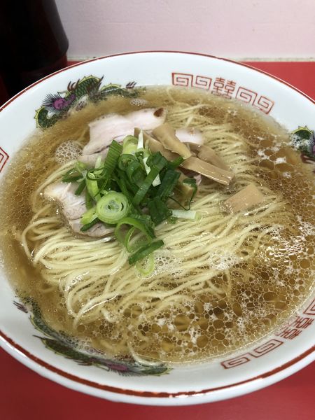 「中華そば800円➕麺大盛100円」@中華そば 竹千代の写真