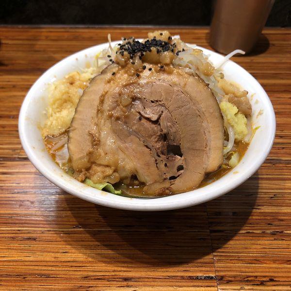 「雷味噌（並）＋チーズ」@雷 松戸駅東口店の写真