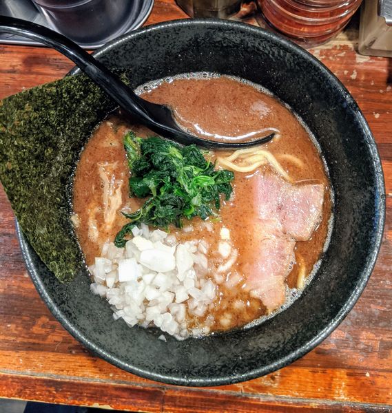 「大和田魚介ラーメン(豚骨魚介) 780円」@麺屋 大和田の写真